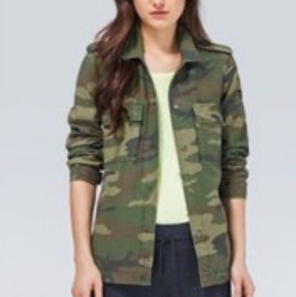 TNA Jackets & Blazers - TNA Camo Button Up Jacket